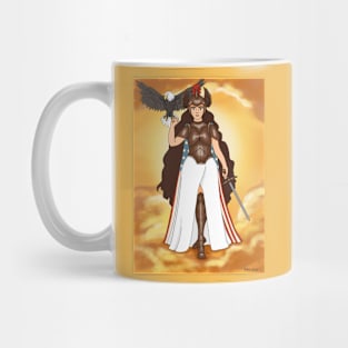 Columbia the Warrior (Small Design) Mug